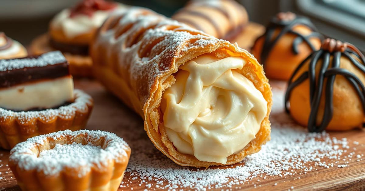 Featured image for Cannoli Dessert Recipe