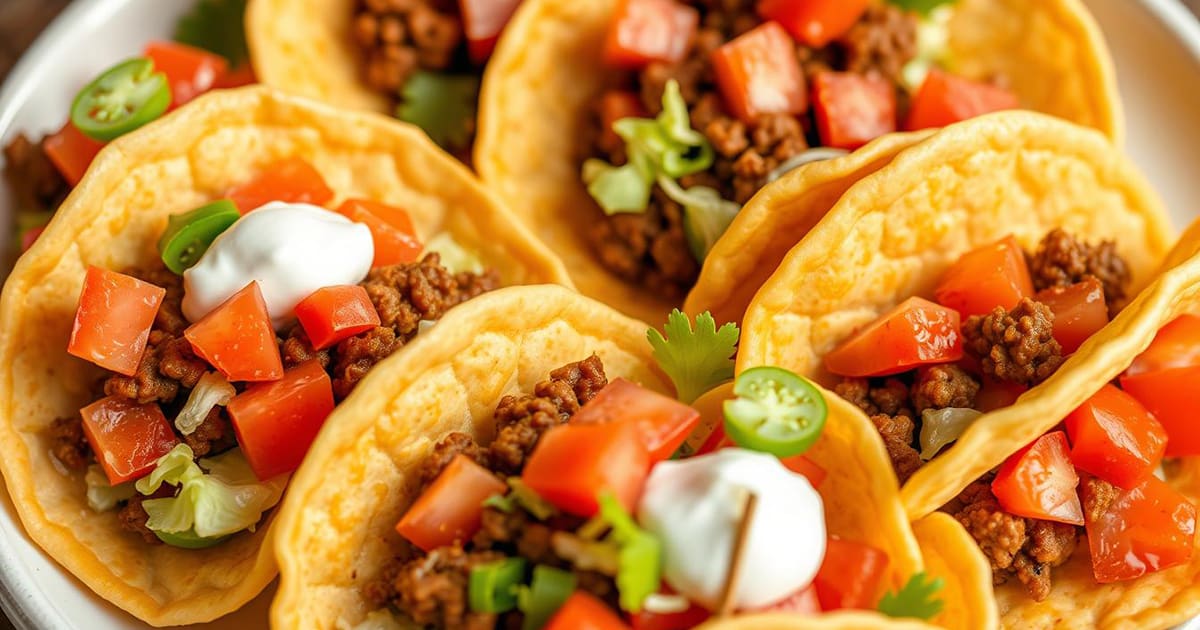 Featured image for Mini Tacos Recipe: Party Appetizer