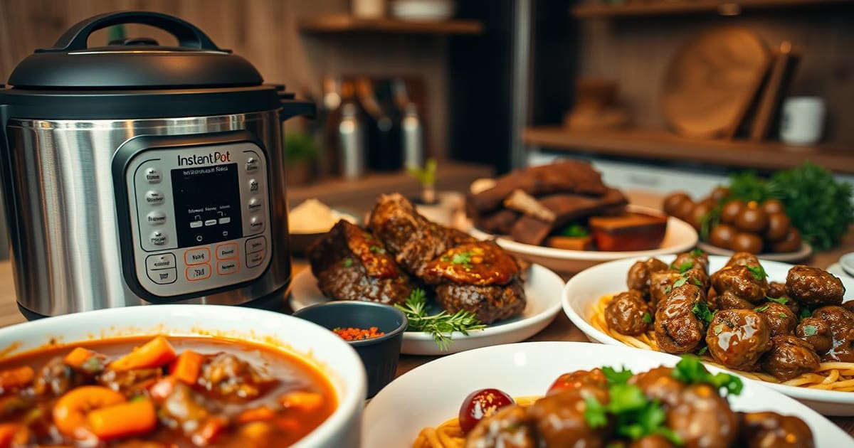 Featured image for 10 Easy Instant Pot Entrees for Fast Weeknight Meals