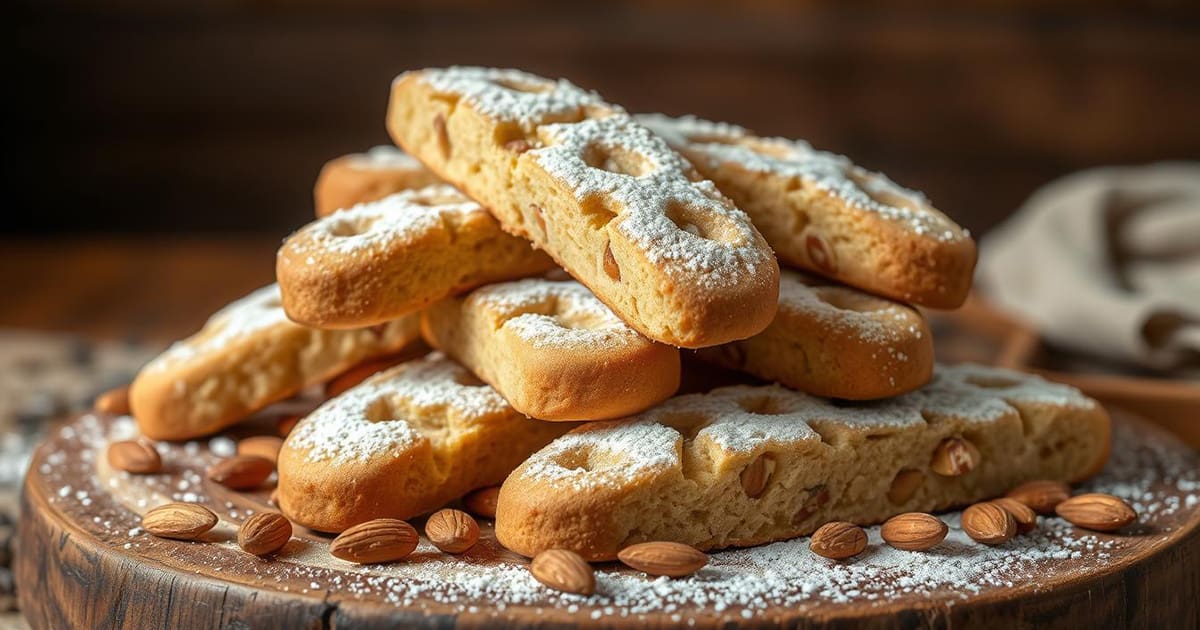Featured image for Almond Biscotti Dessert Recipe