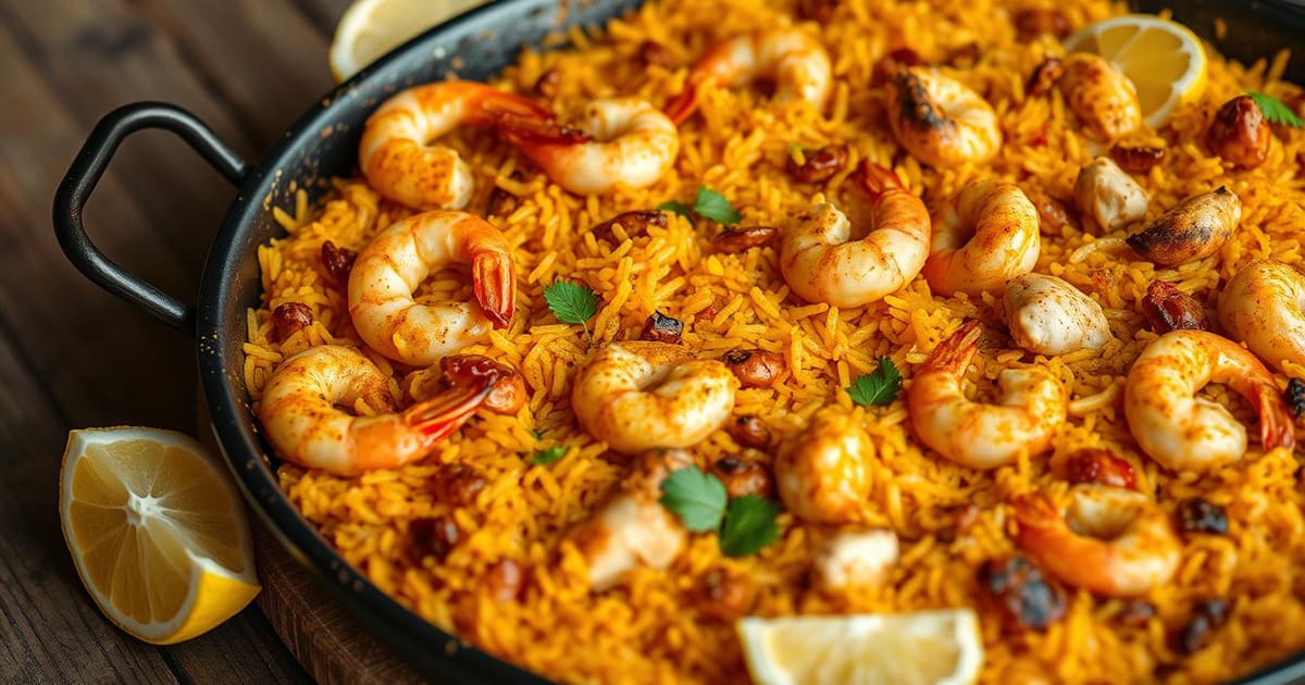Featured image for Authentic Paella Recipe: A Spanish Classic at Home