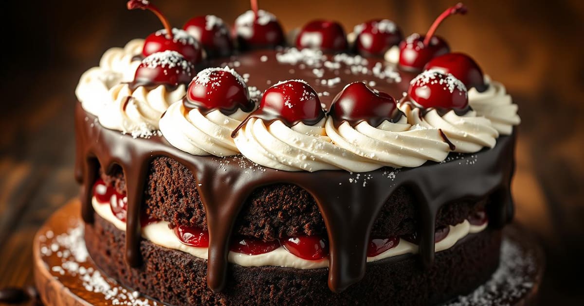 Featured image for Black Forest Cake Day Desserts with Rich Chocolate Layers