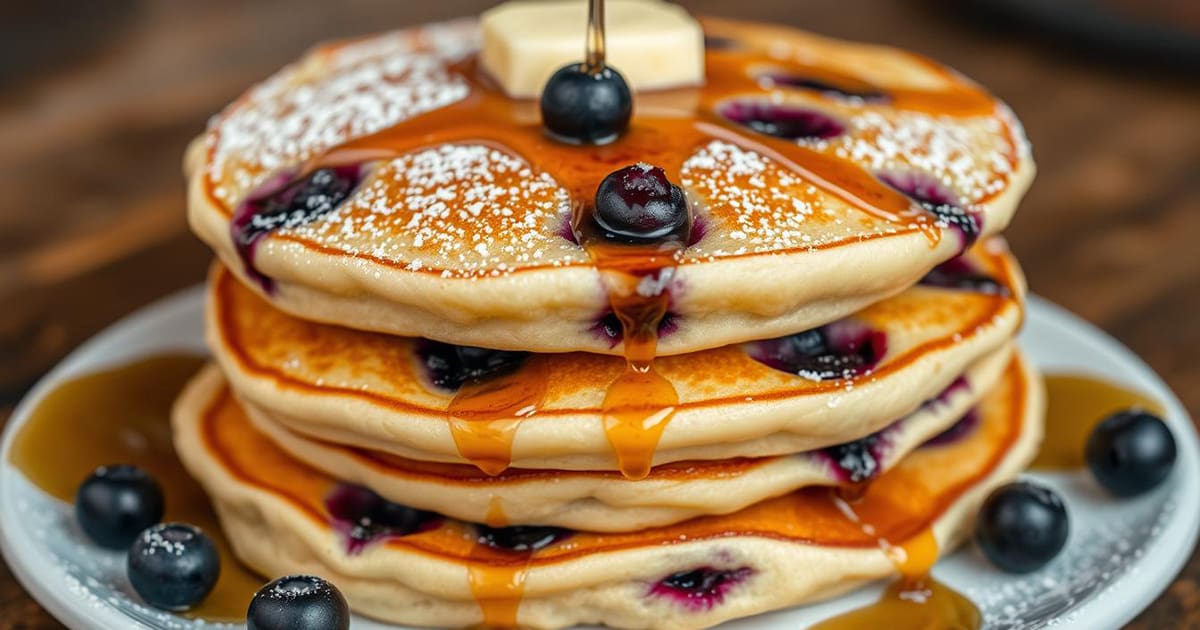 Featured image for Blueberry Pancake Day Breakfast Recipes Worth Waking Up For