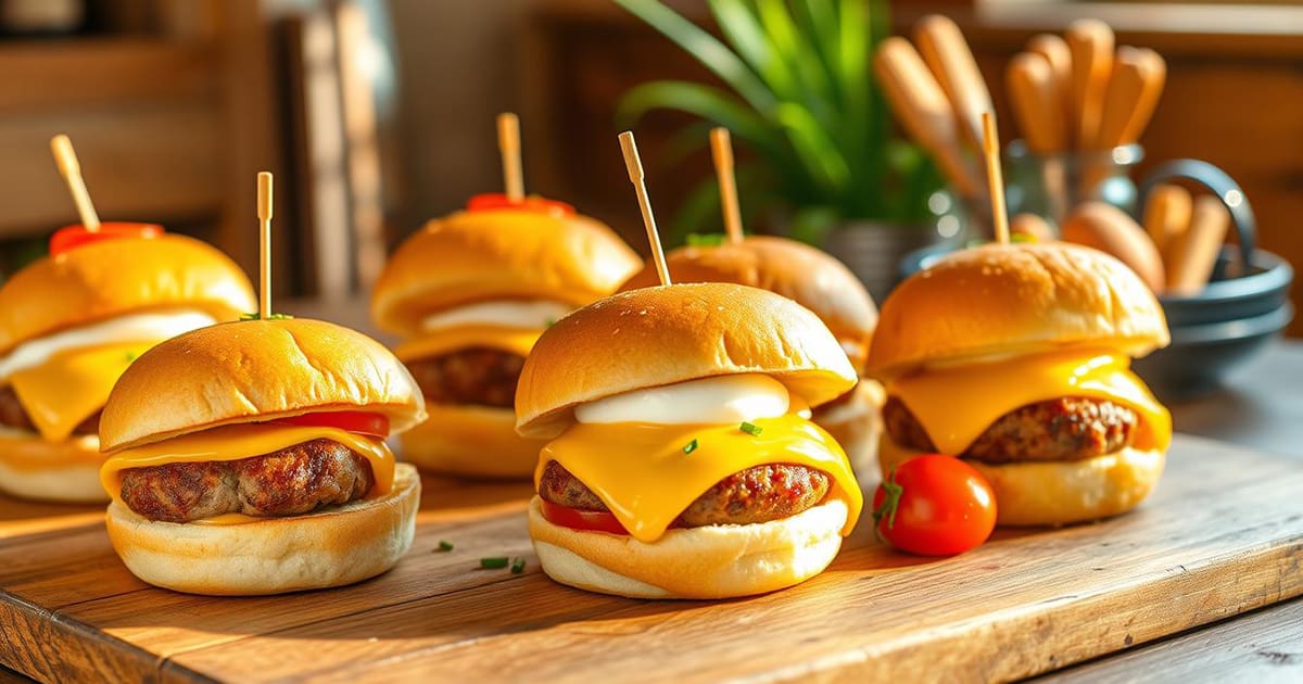 Featured image for Breakfast Sliders Recipe: Perfect for Game Day