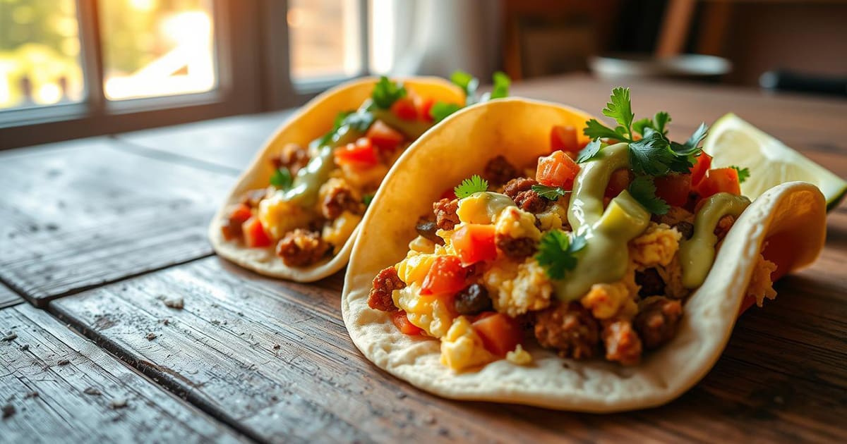 Featured image for Breakfast Tacos Recipe