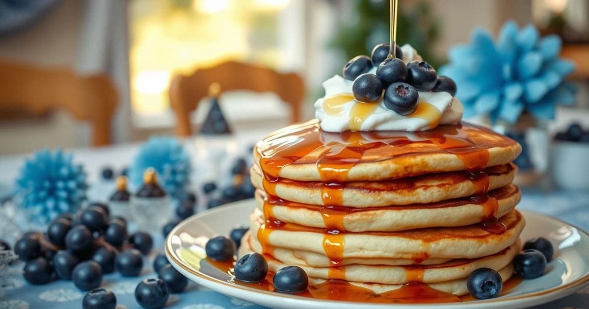 Featured image for Celebrate National Blueberry Pancake Day with Flavor