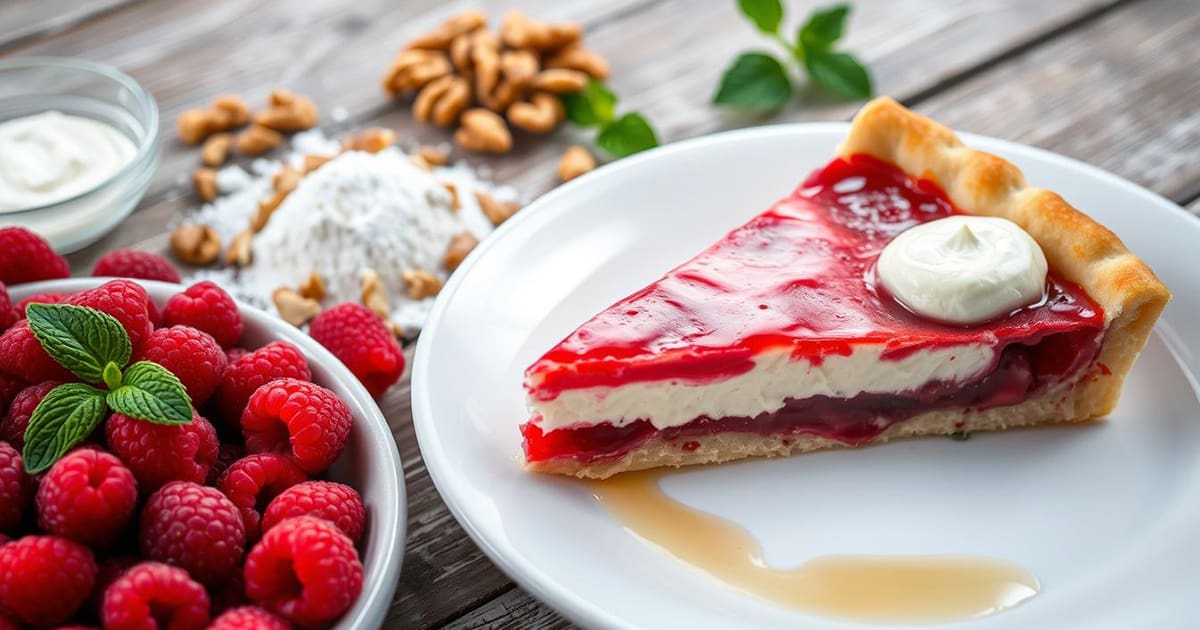 Featured image for Celebrate National Raspberry Cream Pie Day
