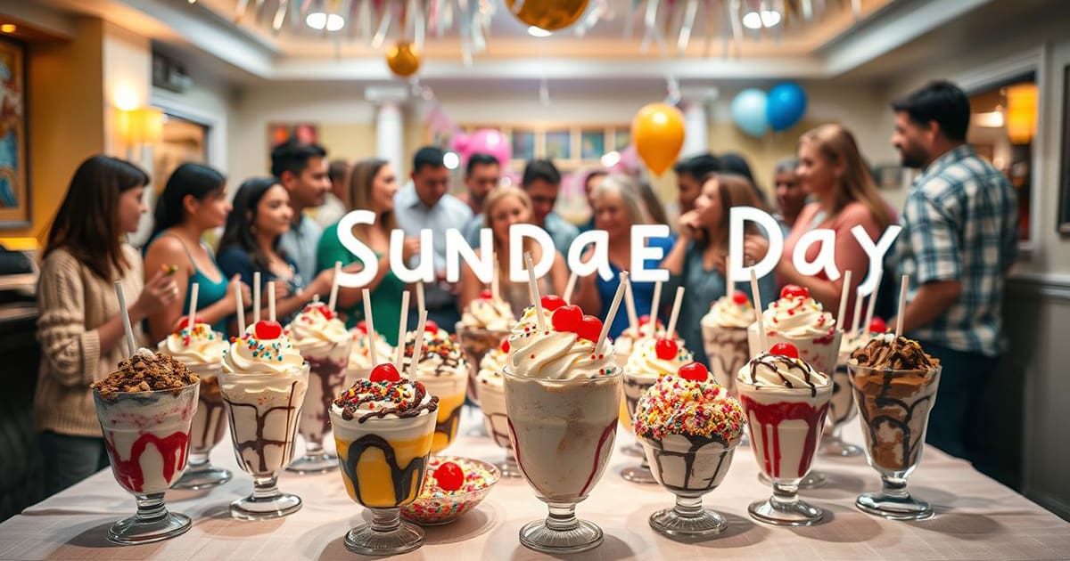 Featured image for Celebrate National Sundae Day with Delicious Treats