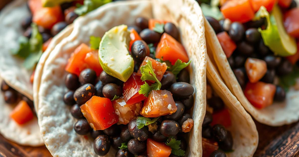 Featured image for Chipotle Black Bean Tacos: A Healthy Plant-Based Favorite