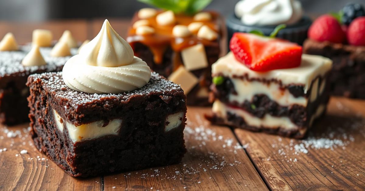 Featured image for Cream Cheese Brownie Day Desserts with Swirled Flavor