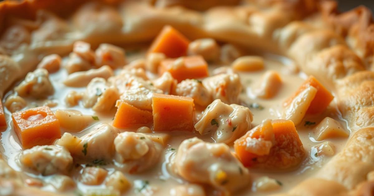 Featured image for Creamy Turkey Pot Pie Recipe: A Delicious Leftovers Idea