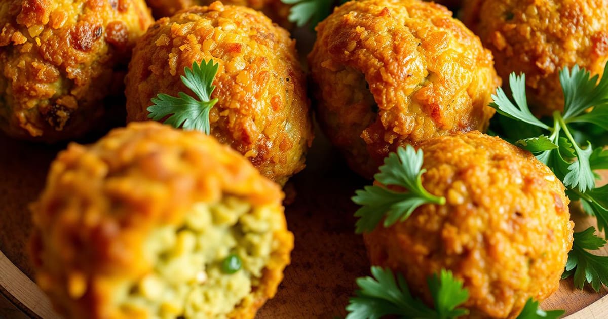 Featured image for Crispy Homemade Falafel Recipe: Vegan & Delicious
