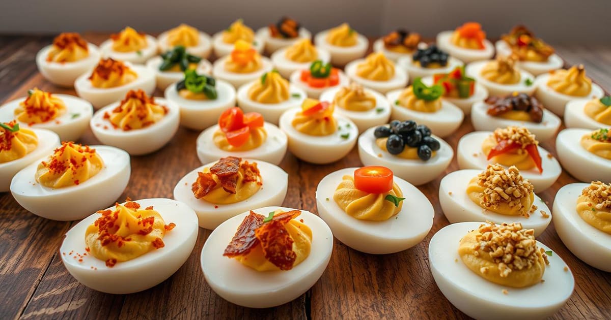 Featured image for Delicious Deviled Eggs for National Deviled Egg Day