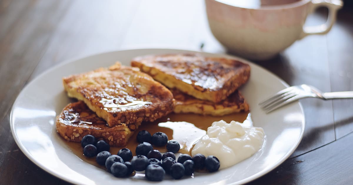 Featured image for Eggless French Toast