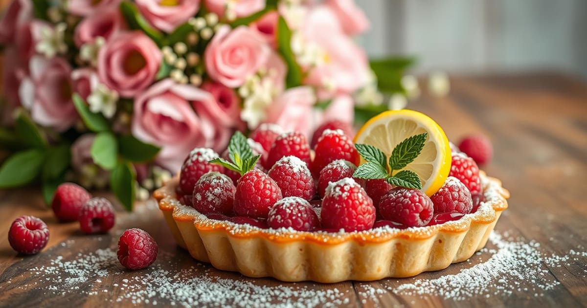 Featured image for Enjoy National Raspberry Tart Day
