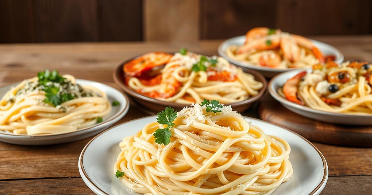 Featured image for Fettuccine Alfredo Day Recipes for Creamy Pasta Lovers