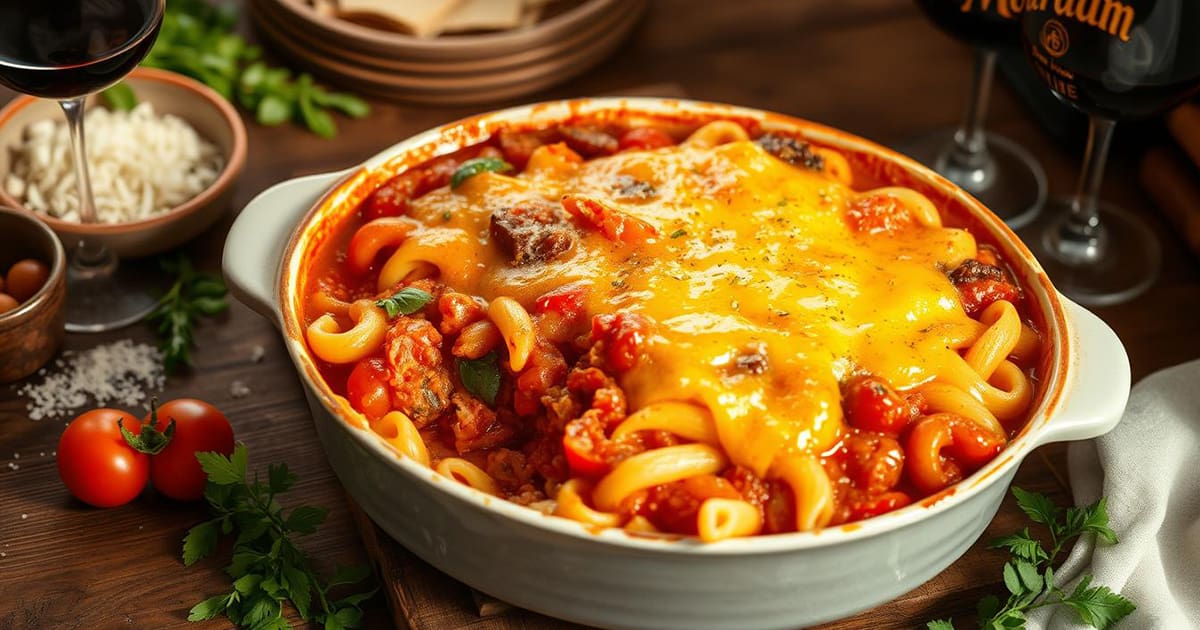 Featured image for Hearty Minestrone Casserole Recipe: A Twist on the Classic
