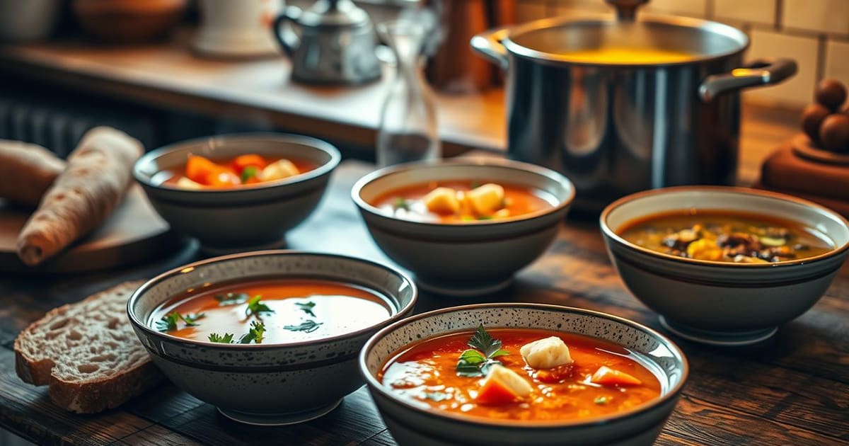 Featured image for Homemade Soup Day Recipes for Warm Comforting Bowls