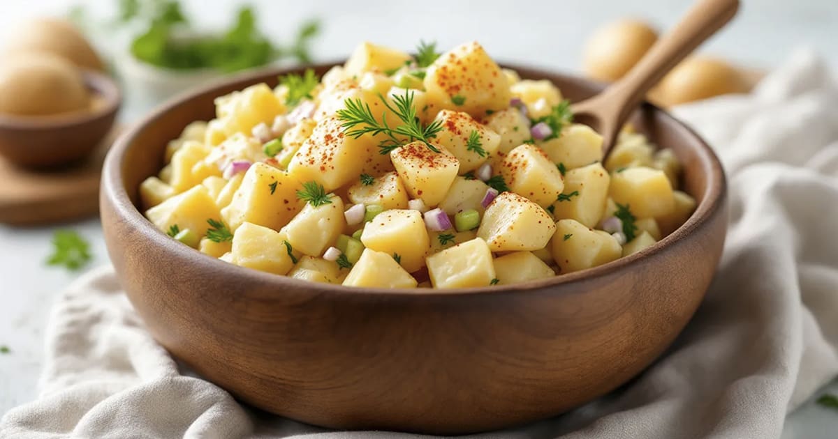 Featured image for How to Make Mustard Potato Salad Like a Pro