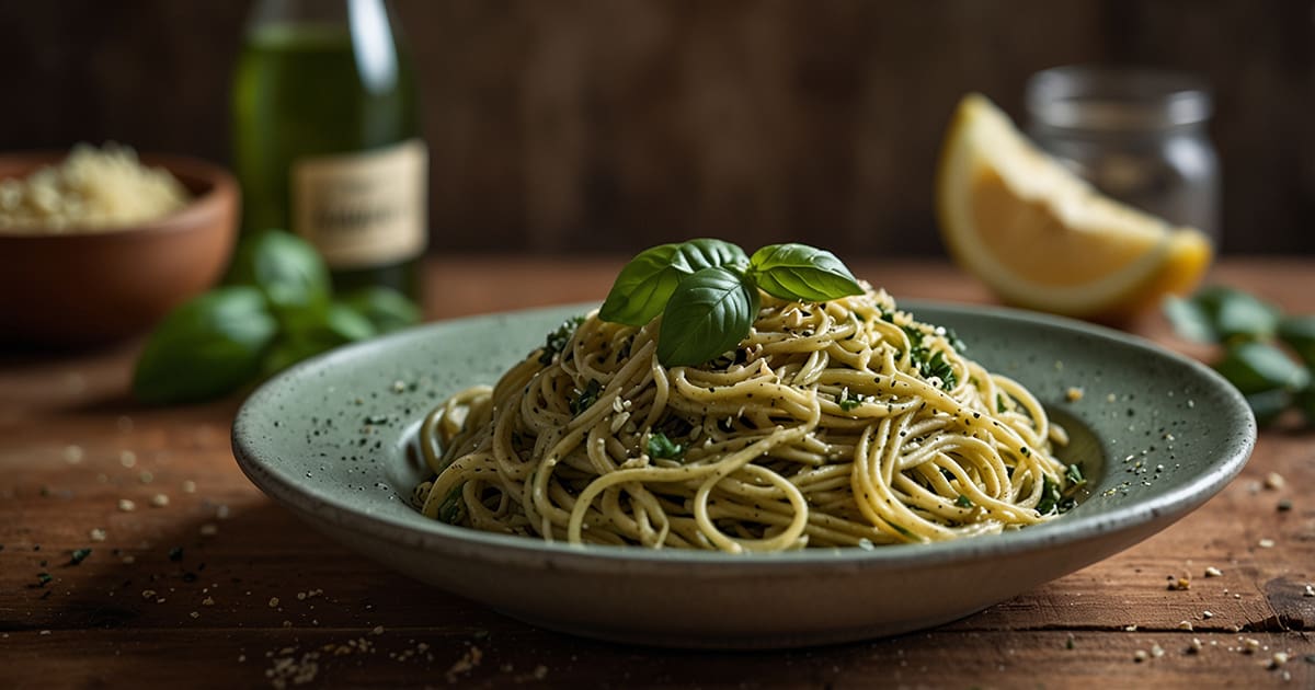 Featured image for How to Make Pesto Pasta Like a Pro