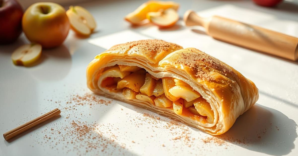 Featured image for Indulge in the Deliciousness of National Apple Strudel Day