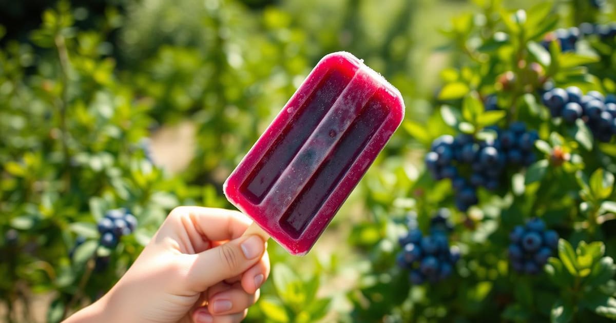 Featured image for It’s National Blueberry Popsicle Day!