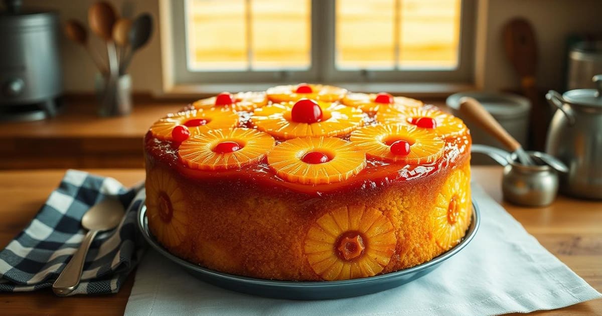 Featured image for It’s National Pineapple Upside-Down Cake Day!