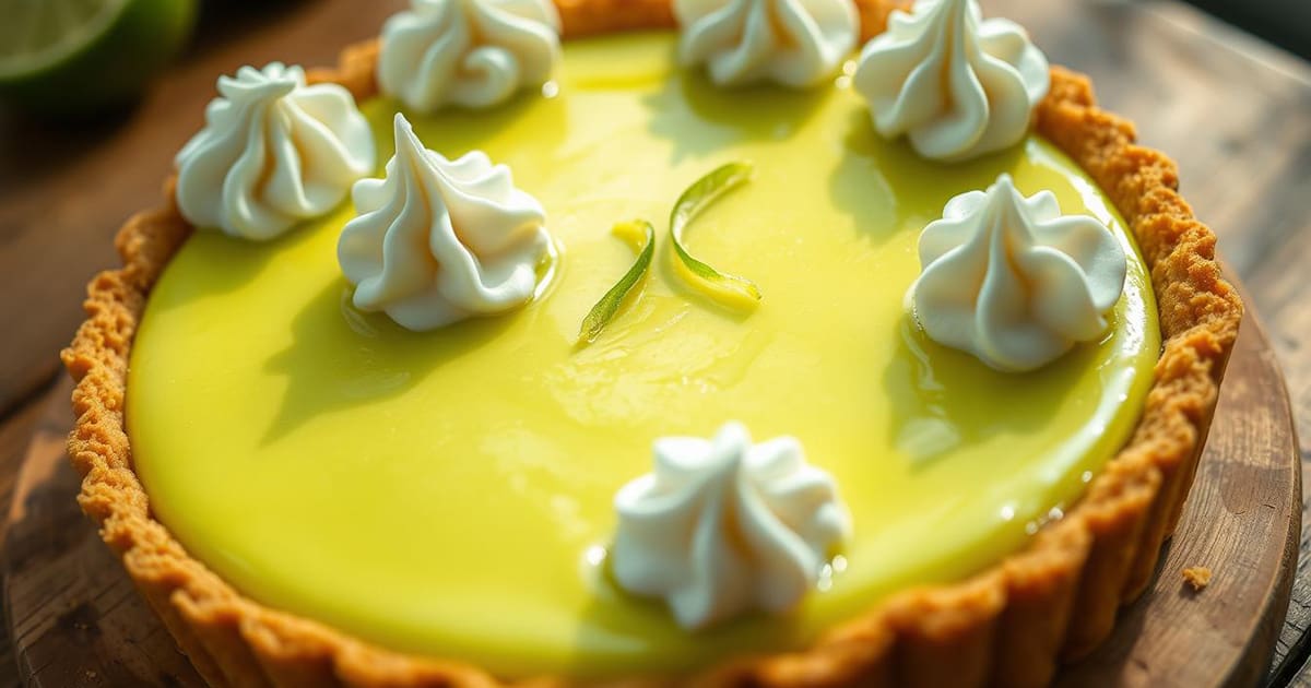 Featured image for Key Lime Pie Dessert Recipe