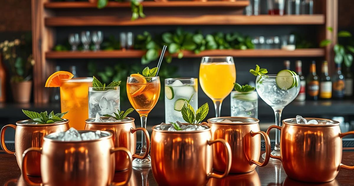 Featured image for Moscow Mule Day Cocktail Recipes with Zesty Ginger Kick