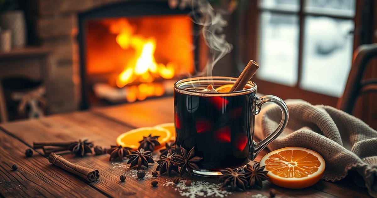 Featured image for Mulled Wine Day Recipe for Warm Spiced Holiday Sipping