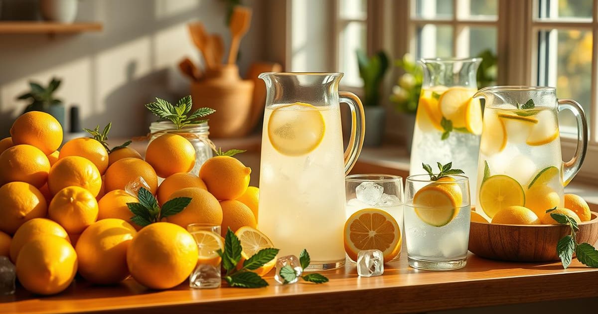 Featured image for National Lemonade Day: Refreshing Ideas to Try