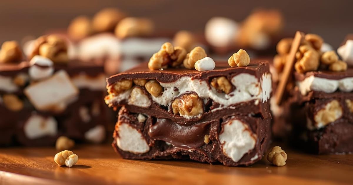 Featured image for National Rocky Road Day: Enjoy the Chocolatey Goodness