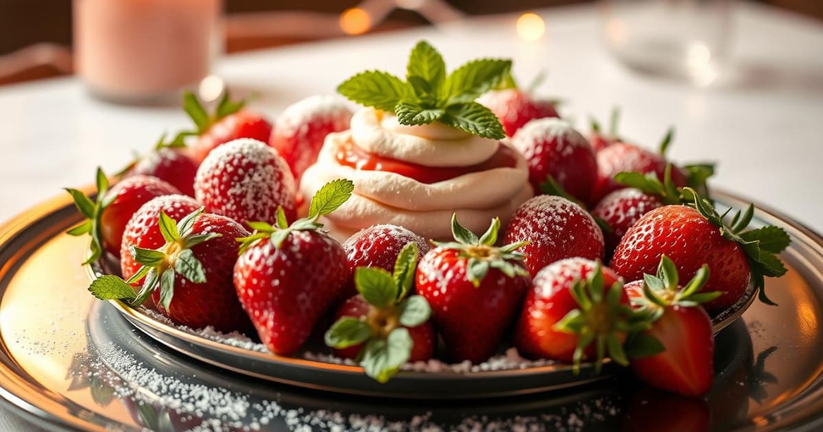 Featured image for National Strawberries and Cream Day: Indulge in the Sweet Treat
