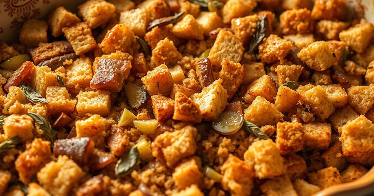Featured image for National Stuffing Day: Indulge in Savory Stuffing Recipes