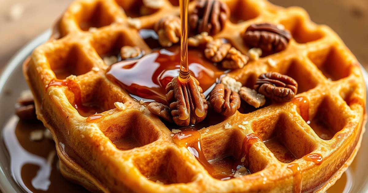 Featured image for Oatmeal-Nut Waffles Day Guide to Crunchy Sweet Breakfast