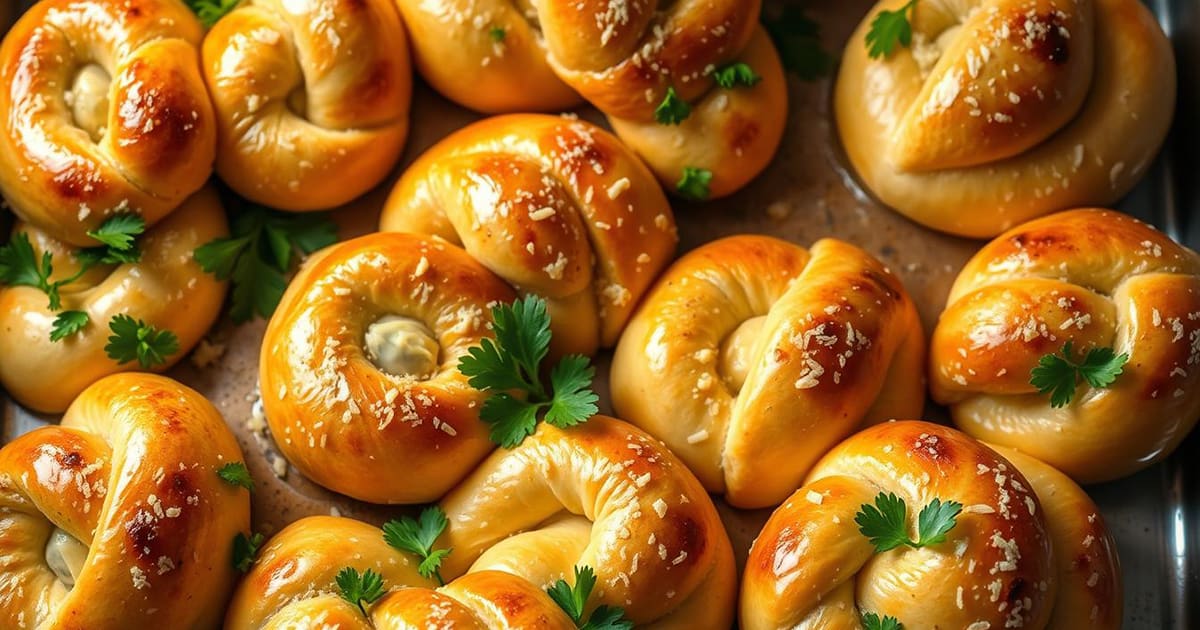 Featured image for Parmesan Garlic Knots Appetizer