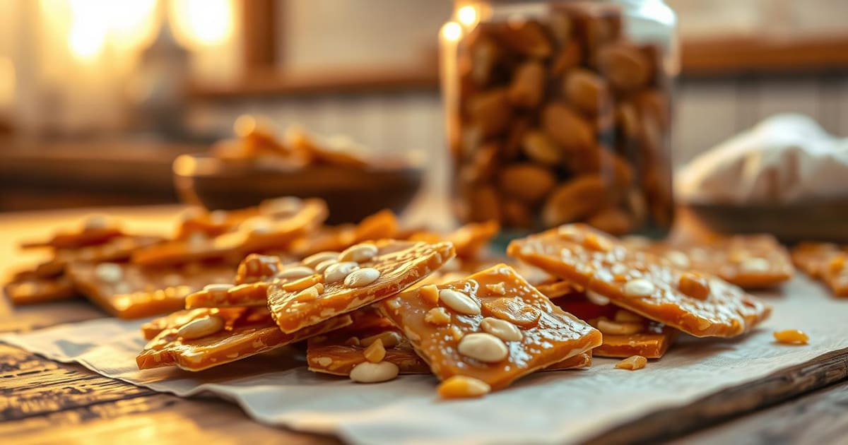 Featured image for Peanut Brittle Day Treats with Crunchy Southern Sweetness