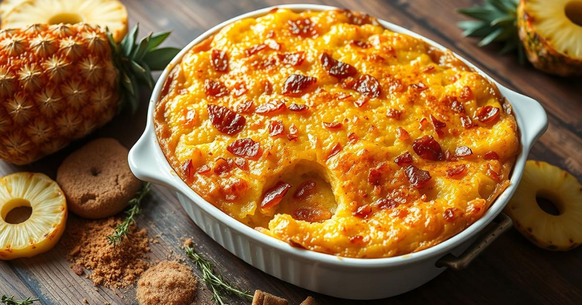 Featured image for Pineapple Casserole Recipe: A Savory Southern Classic