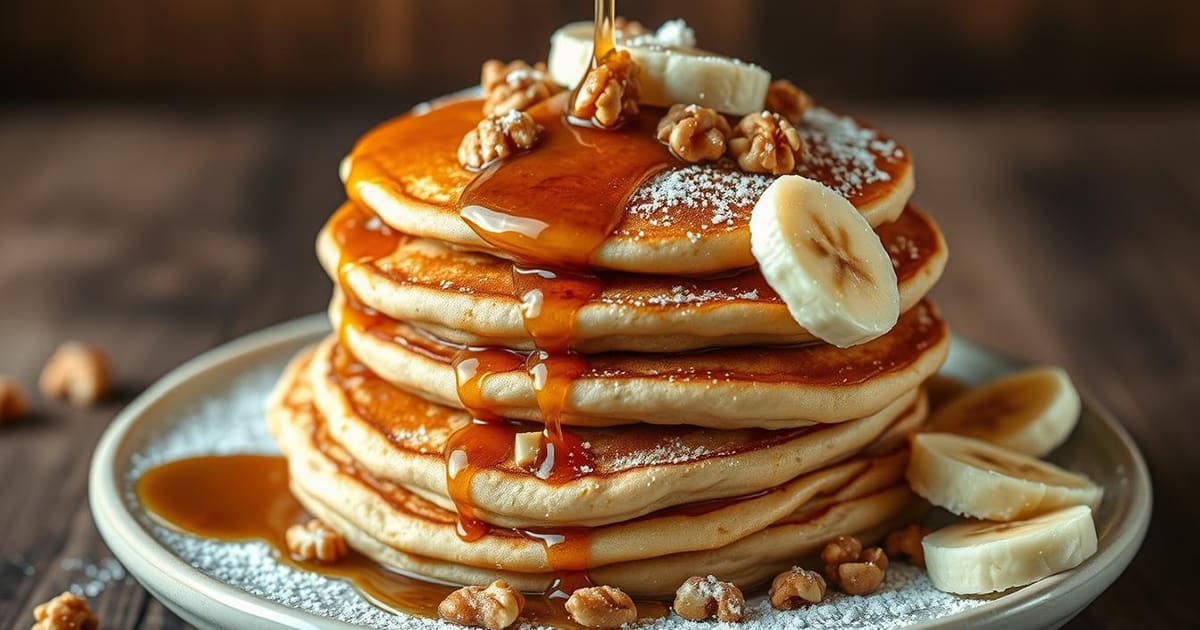 Featured image for Protein Pancakes Recipe