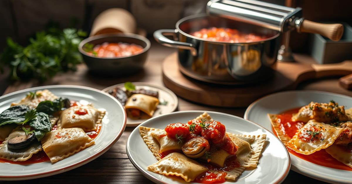Featured image for Ravioli Day Recipes for Stuffed Pasta and Savory Sauces