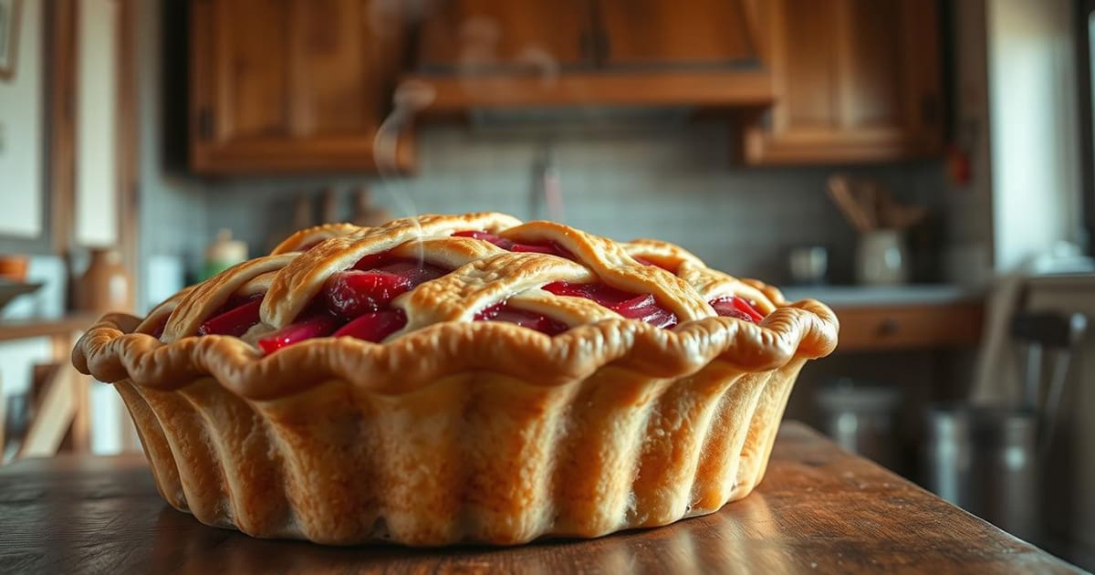 Featured image for Rhubarb Pie Day Desserts with Tart Homemade Flavor