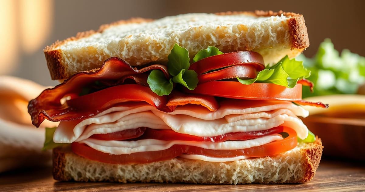 Featured image for Savor the Flavors: How to Make a Delicious Turkey Club Sandwich
