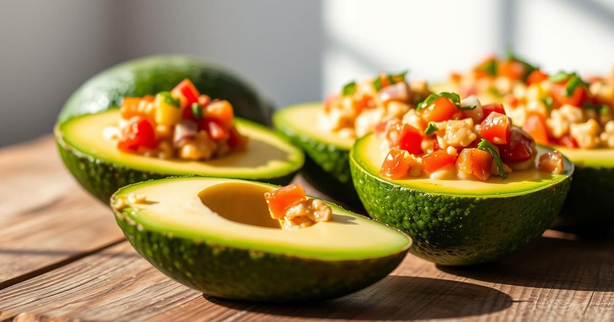 Featured image for Stuffed Avocados: Healthy and Flavorful Lunch Idea