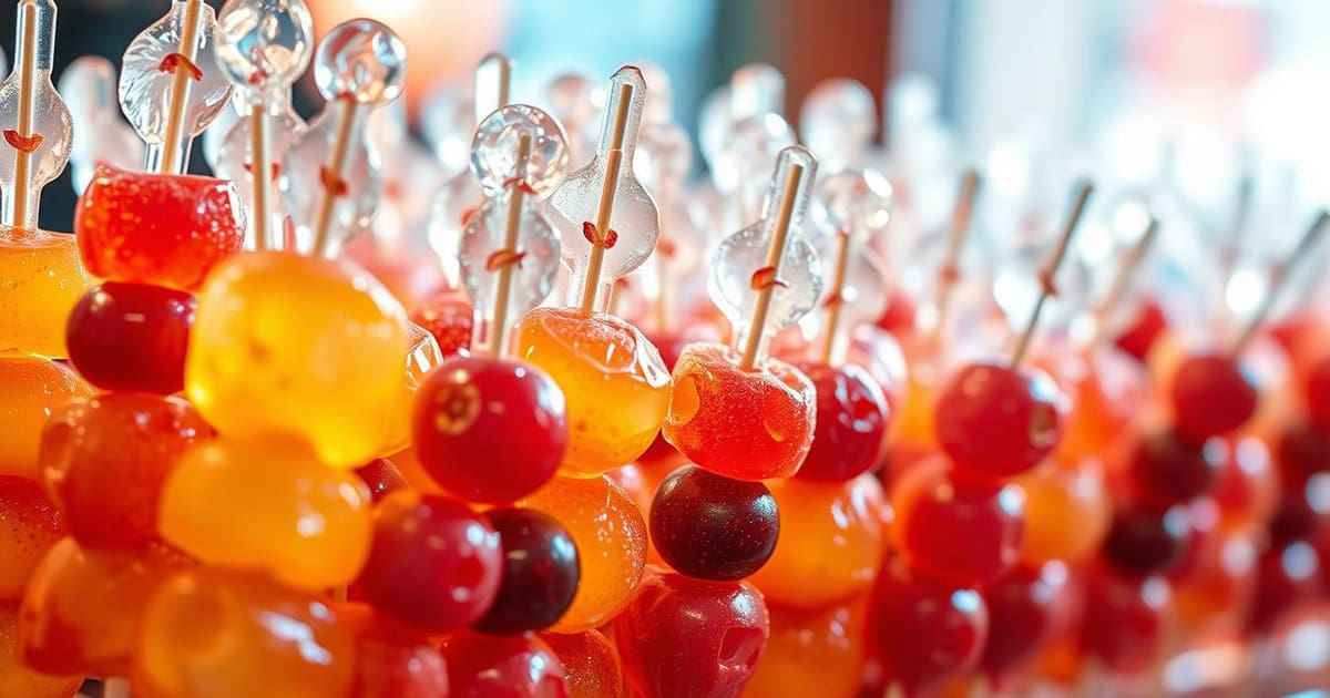 Featured image for Tanghulu Recipe: Chinese Candied Fruit on a Stick