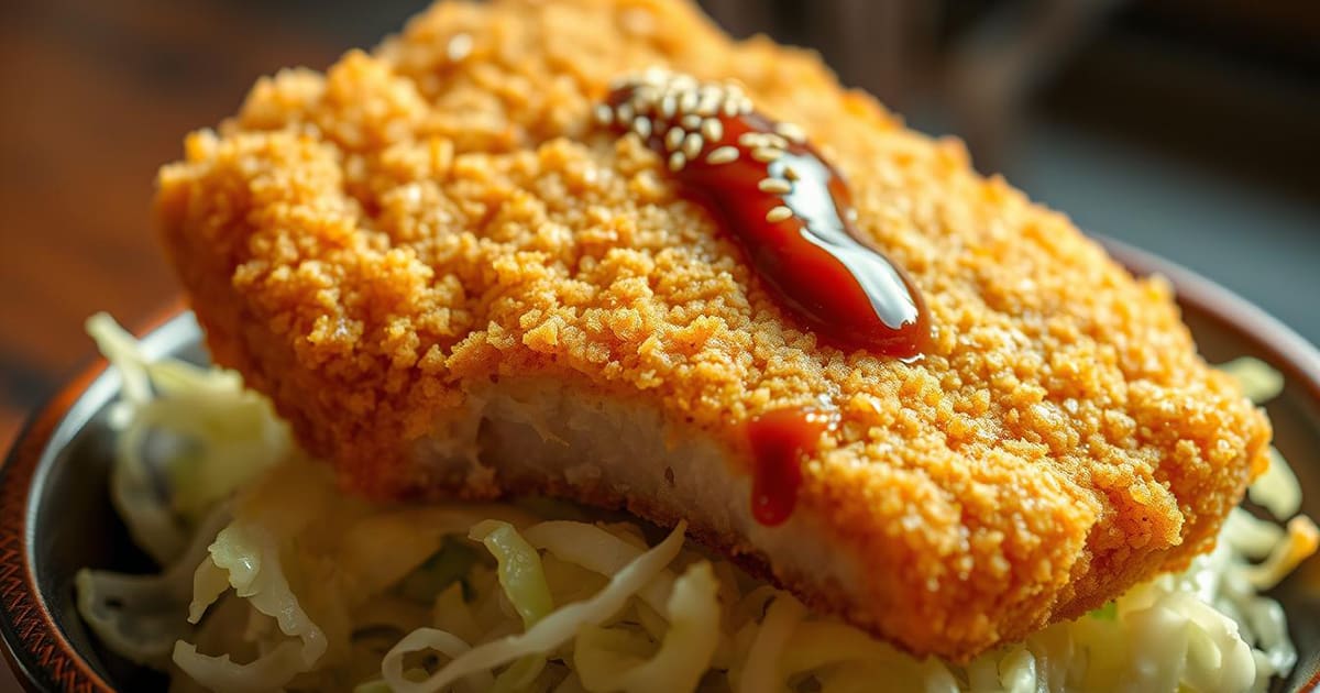 Featured image for Tonkatsu Recipe: Crispy Japanese Pork Cutlet at Home