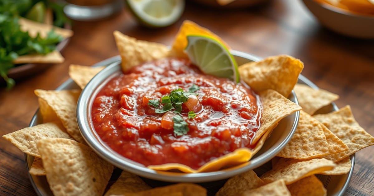 Featured image for Tortilla Chip Day Snacks with Crunchy Dips and Salsas