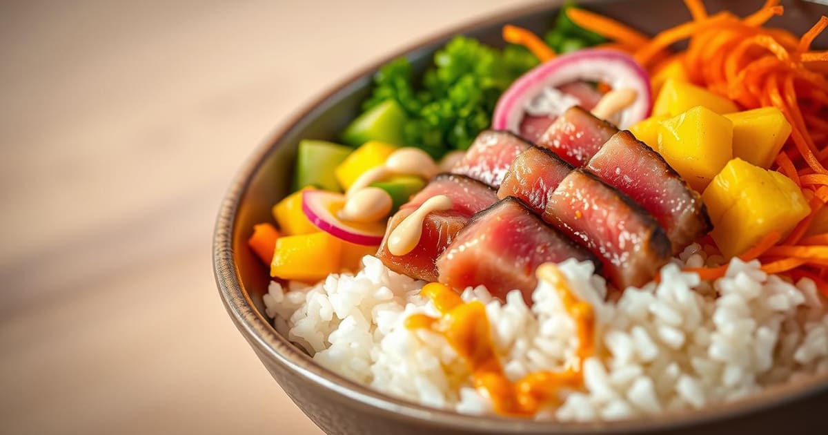 Featured image for Tuna Poke Bowl: A Healthy Lunch Idea