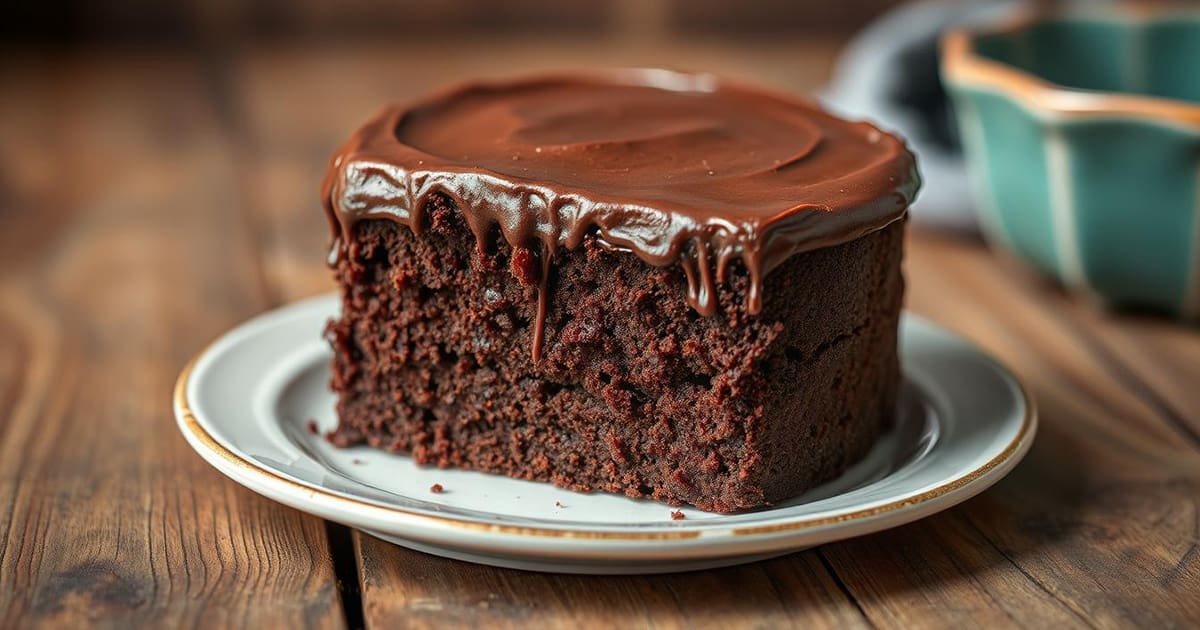 Featured image for Wacky Cake Recipe: No Eggs, No Milk, All Flavor