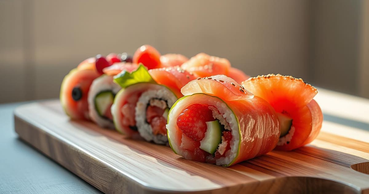 Featured image for Watermelon Sushi: A Refreshing and Creative Summer Snack
