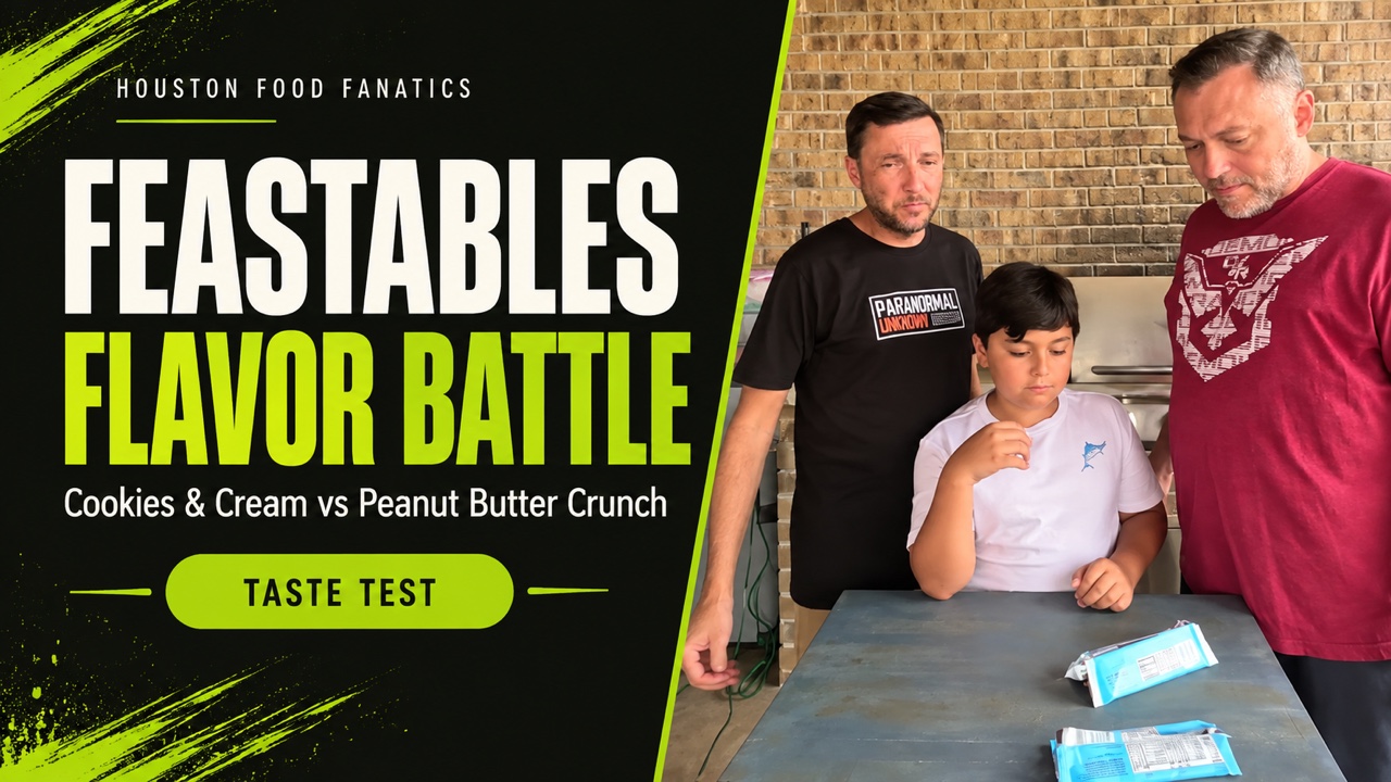 Thumbnail for Mr. Beast Feastables: Cookies & Cream VS Peanut Butter Crunch – Which One Wins?